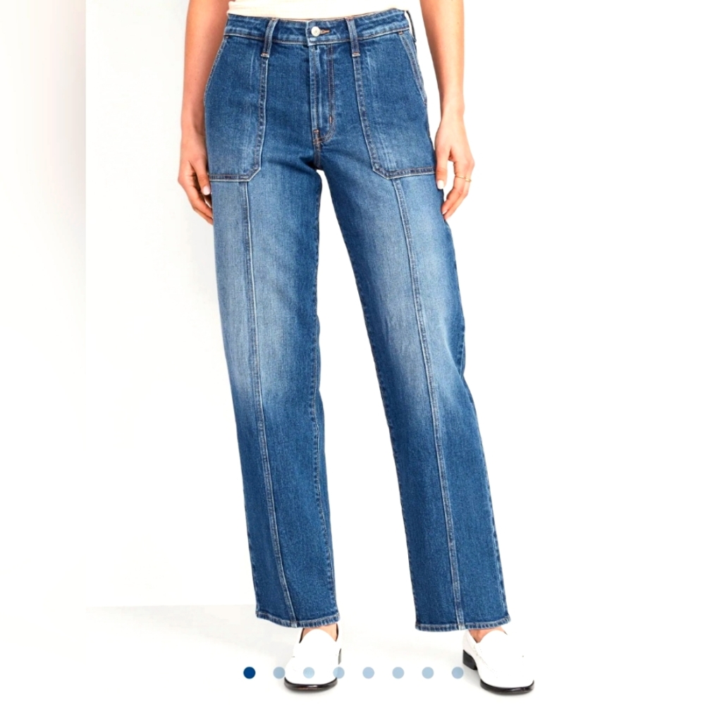 Old Navy High Waist OG Loose Jeans Size 14 Regular